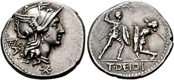 T. Didius - Denarius (3,89 g), ... 