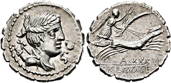 Ti. Claudius Nero - Denarius ... 