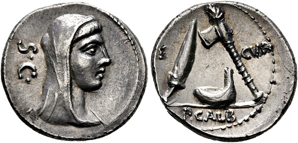 P. Sulpicius Galba - Denarius ... 