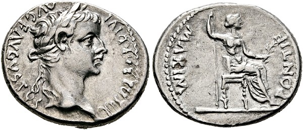 Tiberius (14-37) - Denarius (3,77 ... 