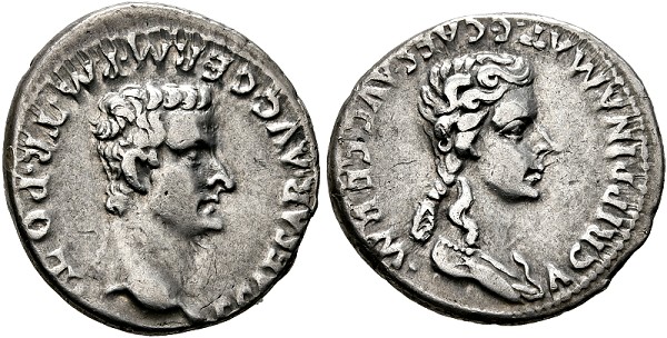 Caligula (37-41) - Denarius (3,74 ... 