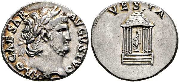 Nero (54-68) - Denarius (3,48 g), ... 