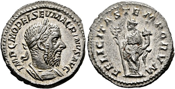 Macrinus (217-218) - Denarius ... 