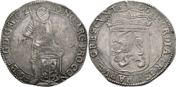 Westfriesland - Silberdukat 1659 ... 