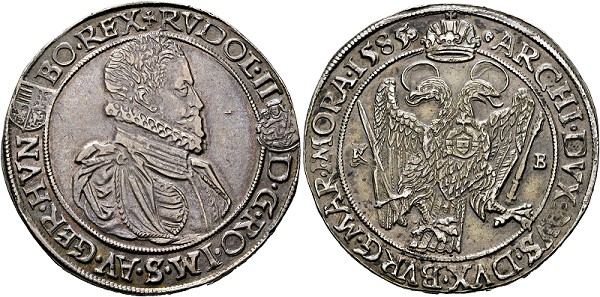 Rudolf II. 1576-1612 - Taler 1585 ... 