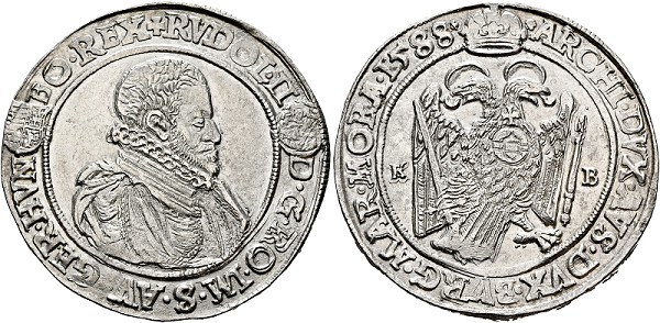 Rudolf II. 1576-1612 - Taler 1588 ... 