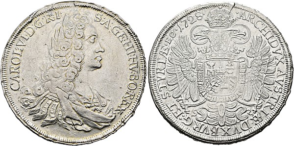 Karl VI. 1711-1740 - Taler 1728 ... 
