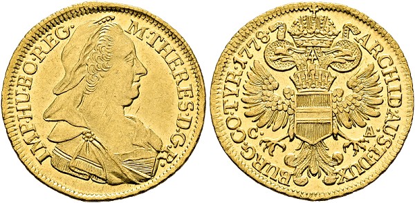 Maria Theresia 1740-1780 - Dukat ... 