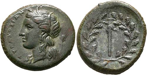 SICILIA - Syrakus - Bronze (13,42 ... 