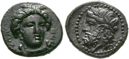 SICILIA - Gela - Bronze (2,71 g), ... 
