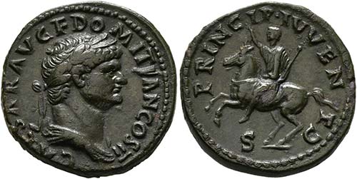Domitianus (81-96) - Dupondius ... 