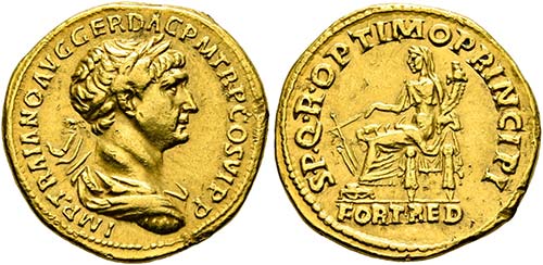 Traianus (98-117) - Aureus (7,15 ... 