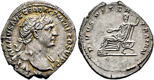 Traianus (98-117) - Denarius (3,46 ... 