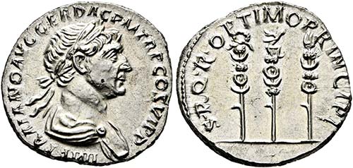 Traianus (98-117) - Denarius (3,46 ... 
