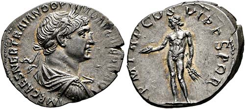 Traianus (98-117) - Denarius (3,45 ... 
