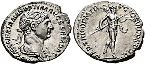 Traianus (98-117) - Denarius (3,39 ... 