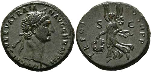 Traianus (98-117) - As (11,44 g), ... 