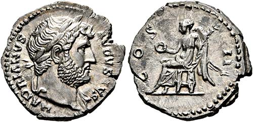 Hadrianus (117-138) - Denarius ... 