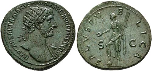 Hadrianus (117-138) - Dupondius ... 