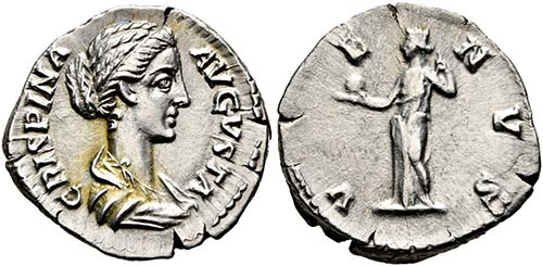Crispina (178-192) - Denarius ... 