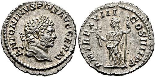 Caracalla (198/211-217) - Denarius ... 