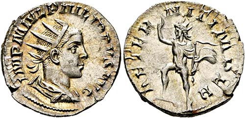 Philippus II. (247-249) - Als ... 