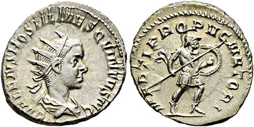 Hostilianus (251) - Als Caesar ... 
