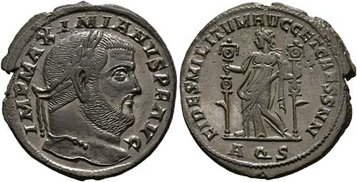 Galerius (305-311) - Als Augustus. ... 