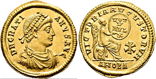 Gratianus (367-383) - Solidus ... 