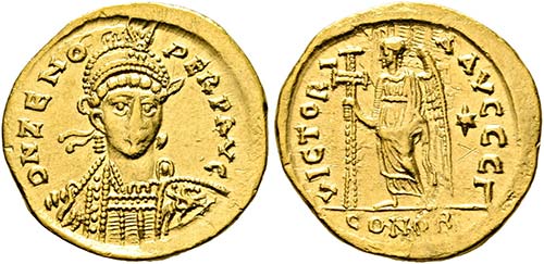 Zeno (474-475/476-491) - Solidus ... 