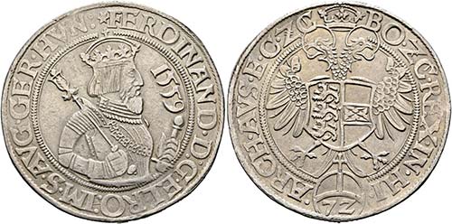 Ferdinand I. 1521-1564 - Taler zu ... 