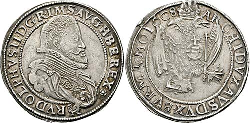 Rudolf II. 1576-1612 - Taler 1608 ... 