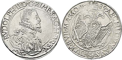 Rudolf II. 1576-1612 - Taler 1589 ... 