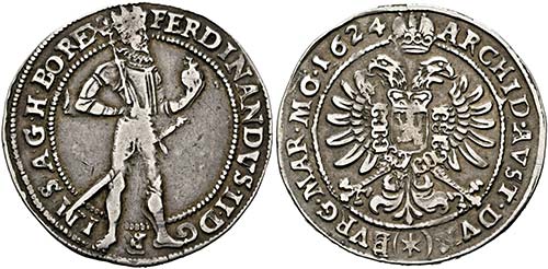 Ferdinand II. 1619-1637 - 1/4 ... 