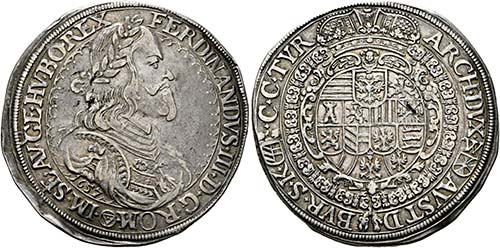 Ferdinand III. 1637-1657 - Taler ... 