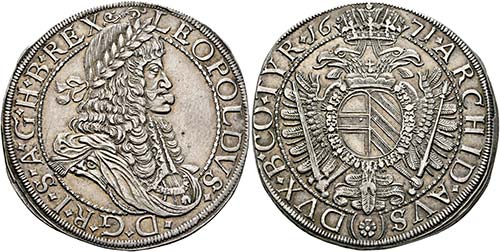 Leopold I. 1657-1705 - Taler 1671 ... 