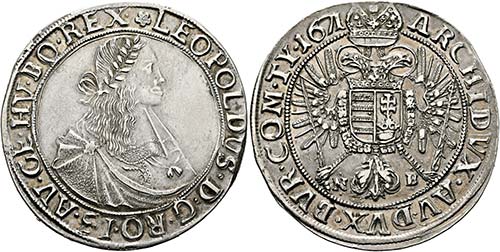 Leopold I. 1657-1705 - Taler 1671 ... 