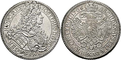 Josef I. 1705-1711 - Taler 1706 ... 