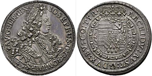 Josef I. 1705-1711 - 1/4 Taler o. ... 