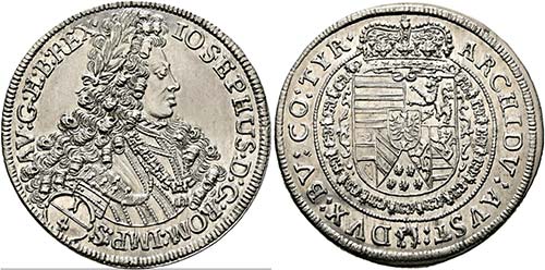 Josef I. 1705-1711 - 1/4 Taler o. ... 
