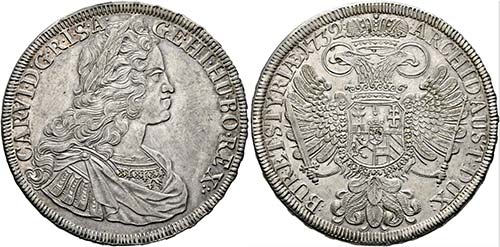 Karl VI. 1711-1740 - Taler 1732 ... 