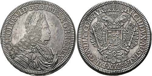 Karl VI. 1711-1740 - Doppeltaler ... 
