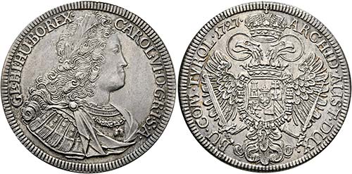 Karl VI. 1711-1740 - Taler 1727 ... 