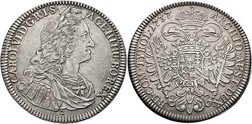 Karl VI. 1711-1740 - Taler 1737 ... 