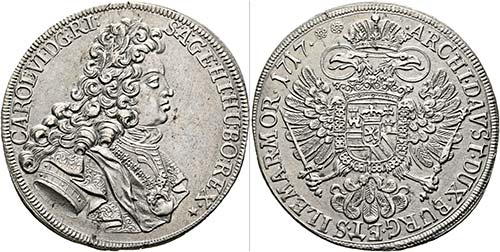 Karl VI. 1711-1740 - Taler 1717 ... 