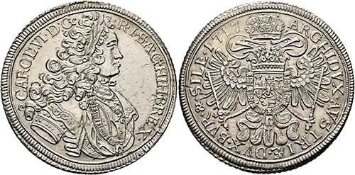 Karl VI. 1711-1740 - Taler 1717 ... 