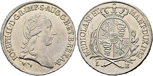 Josef II. 1765-1790 - 1/2 Scudo ... 