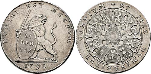 Belgischer Aufstand 1790 - Lion ... 