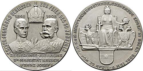 Bozen - AR-Medaille (33,36g), ... 