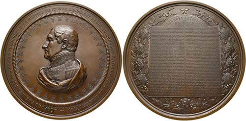 Leopold I. 1831-1865 - AE-Medaille ... 